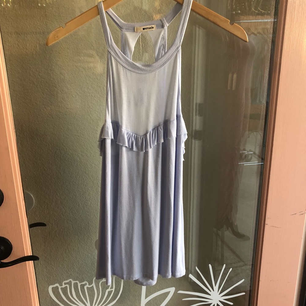 Periwinkle la made tank